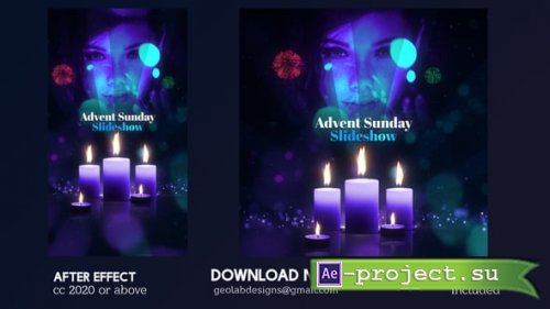 Videohive - Advent Sunday Slideshow - 60923221 - Project for After Effects