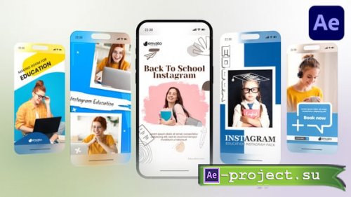 Videohive - Instagram - Education 01 - 60923794 - Project for After Effects