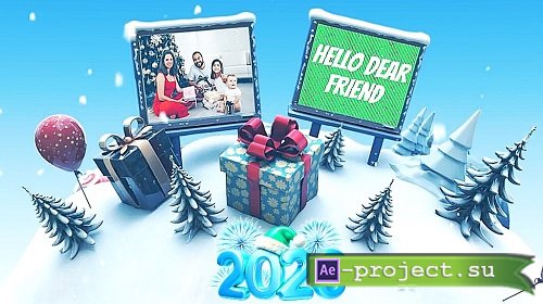 MA Christmas 3D Opener 3018465 - Project for After Effects