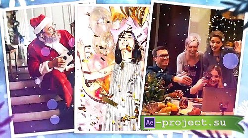 MA Christmas Cards Slideshow 1314029 - Project for After Effects MA Christmas Cards Slideshow 1314029 - Project for After Effects