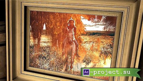 MA Forgotten Art Frames In An Old Attic 853871 - Project for After Effects MA Forgotten Art Frames In An Old Attic 853871 - Project for After Effects