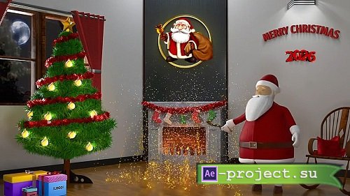 Merry Christmas By Santa Claus 1879650 - Project for After Effects Merry Christmas By Santa Claus 1879650 - Project for After Effects