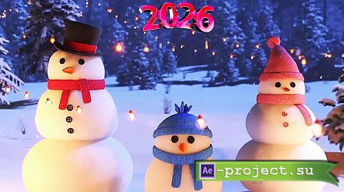 MA Winter Photo Album 1075509 - Project for After Effect