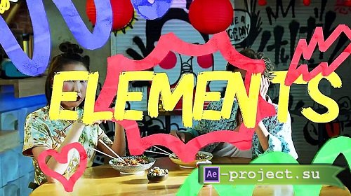 Videohive - Brush Typogtaphy and Elements 61199449 - Apple Motion 5, Final Cut Pro X 