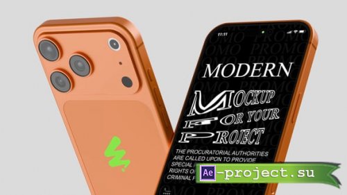 Videohive - Phone 17 Pro Max Mockup | App promo V.2 - 60907028 - Project for After Effects