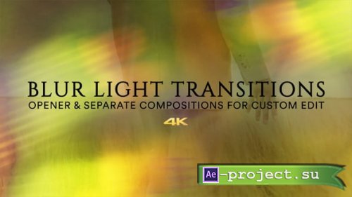 Videohive - Light Transitions - 60927873 - Project for After Effects
