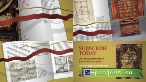Videohive - 3D Magazine Promo  Dynamic Page-Flip Showcase - 60940356 - Project for After Effects