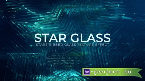 Videohive - Stars Ribbed Glass Texture Effect - 59228560 - Project for After Effects