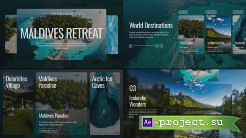 Videohive - Travel Carousel - 60937785 - Project for After Effects