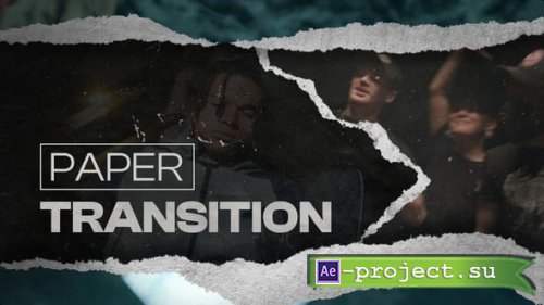 Videohive - Paper Transition - Project for After Effects - 60935727 - Project for After Effects