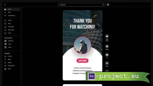 Videohive - Vertical End Screen - 60951668 - Project for After Effects