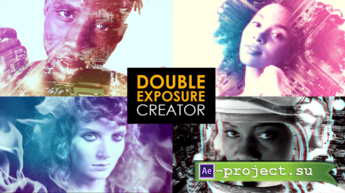 Videohive - Double Exposure Creator | Premiere Pro - 60940322