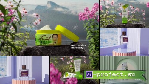Videohive - Cosmetic Product Mockups - 60964737 - Project for After Effects