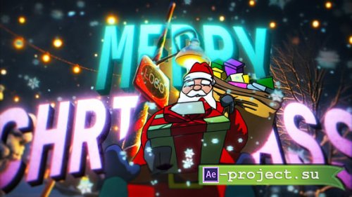 Videohive - Christmas Santa intro - 60892137 - Project for After Effects