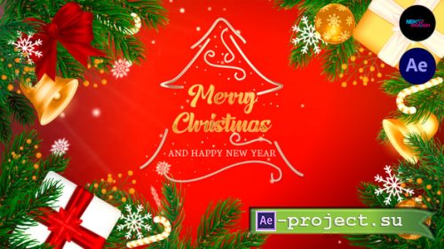 Videohive - Merry Christmas and Happy New Year Wishes - 60998464 - Project for After Effects