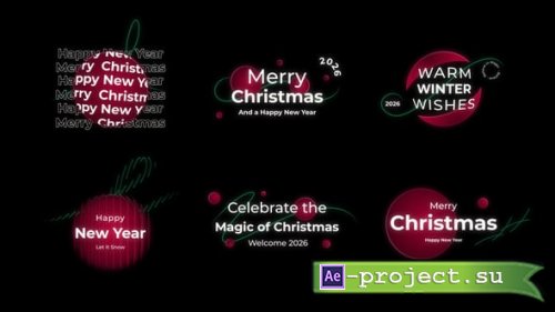 Videohive - Christmas & New Year Titles - 60984817 - Project for After Effects