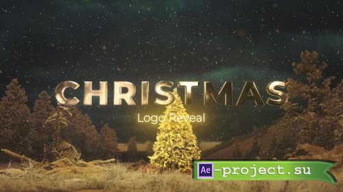 Videohive - Christmas Tree Logo Reveal | Cinematic Holiday Intro - 60999684 - Project for After Effects