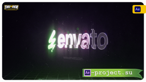 Videohive - Cybernetic Glow Logo Reveal - 60982561 - Project for After Effects