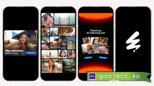 Videohive - Vertical Neon Social Media Promo - 61008987 - Project for After Effects