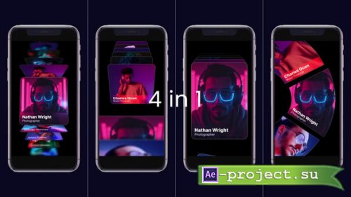 Videohive - Vertical Carousels & Sliders - 61009114 - Project for After Effects