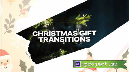 Videohive - Christmas Gift Transitions - 61010295 - Project for After Effects