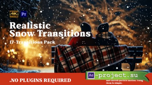 Videohive - 17 Realistic Snow Transition - 61025314 - Project for After Effects