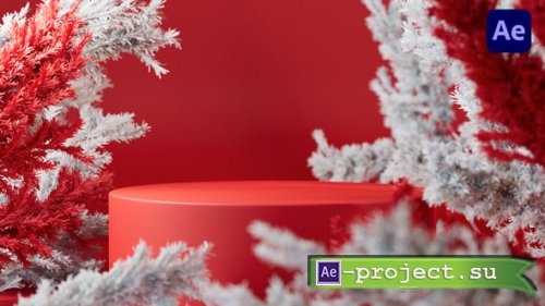 Videohive - Christmas Product Podium | After Effects Template - 61013847 - Project for After Effects