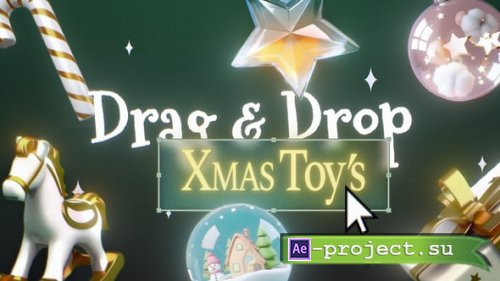Videohive - 3D Christmas Toys - 61011281 - Project for After Effects