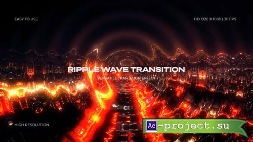 Videohive - Ripple Wave Transition - 61008104 - Project for After Effects