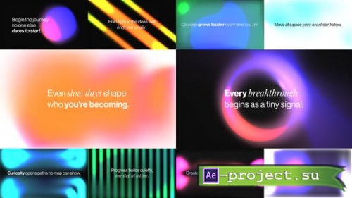 Videohive - Ambient Text Intro - 61006505 - Project for After Effects