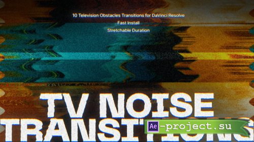 Videohive - TV Noise Transitions | DR - 61017259