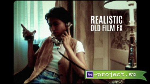 Videohive - Realistic Old FIlm Effect | Premiere Pro - 61038903