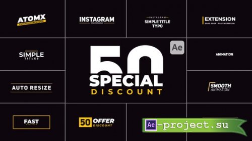 Videohive - Minimal Title 01 - 61037264 - Project for After Effects