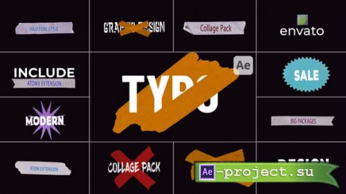 Videohive - Collage Title - 61037261 - Project for After Effects