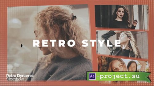 Videohive - Retro Dynamic Slideshow - 61011289 - Project for After Effects
