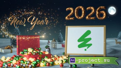 Videohive - New Year Logo Reveal - 61025337 - Project for After Effects