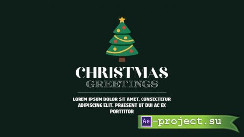 Videohive - Merry Christmas Opener | Horizontal, Vertical & Square - 61010108 - Project for After Effects