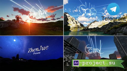 Videohive - Meteoric Opener (3 in1) - 19858195 - Project for After Effects