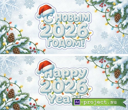   2026 ! Happy Year 2026! (Rus, Eng) 4K