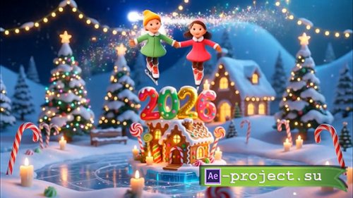 Girls skating through the air, magic, effects 2026 