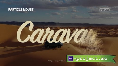 Videohive - Particle & Dust Text Effect - 61049803 - Project for After Effects