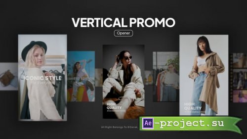 Videohive - Vertical Promo Opener - 61074123 - Project for After Effects