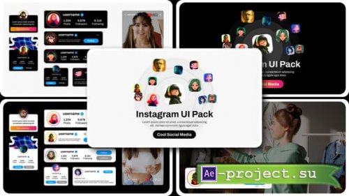 Videohive - Instagram UI Pack After Effect - 61076194 - Project for After Effects