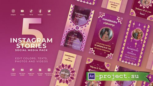 Videohive - Indian Wedding Invitation Vertical - 61094752 - Project for After Effects