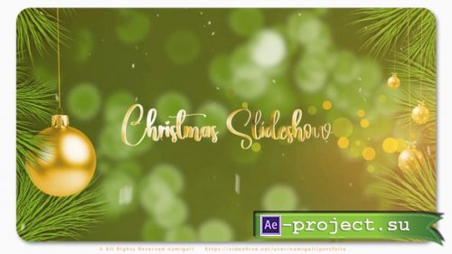 Videohive - Christmas Slideshow - 61100423 - Project for After Effects