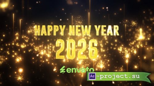 Videohive - Happy New Year 2026 Opener - 61061950 - Project for After Effects