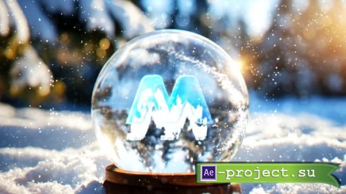Videohive - Merry Christmas Logo Reveal - 61051636 - Project for After Effects