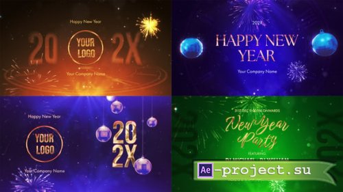 Videohive - New Year Wishes Pack - 61074113 - Project for After Effects