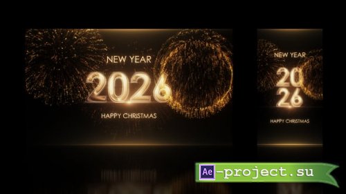 Videohive - Happy Christmas and New Year 2026 - 61075516 - Project for After Effects