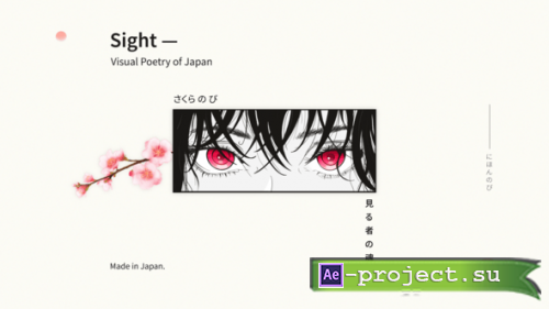 Videohive - Japanese Typography - 61078864 - Project for After Effects